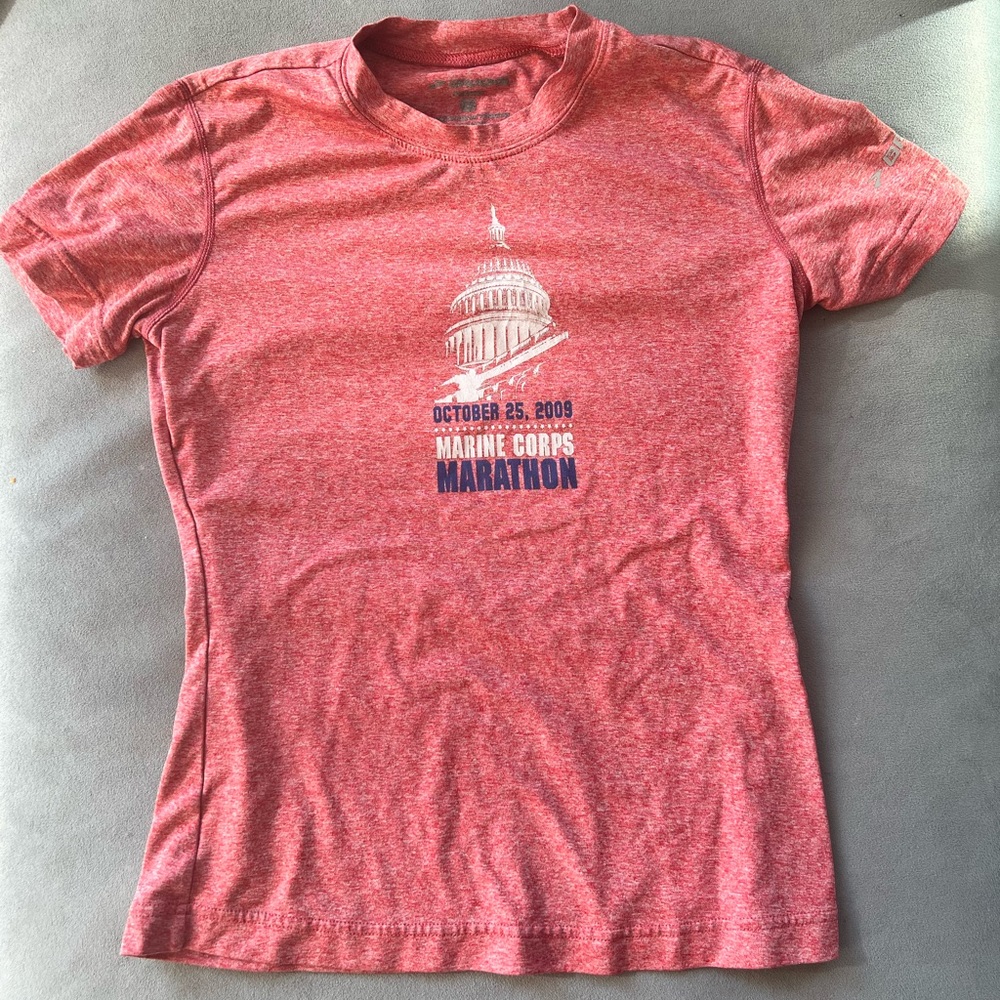 2009 Marine Corps Marathon Shirt by Brooks